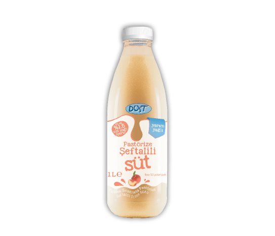 Şeftalili Pastörize Süt
