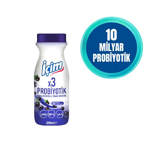 Kara Mürver & Yaban Merisinli Probiyotik İçecek