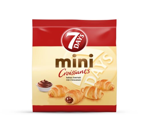 Kakao Kremalı Mini Kruvasan
