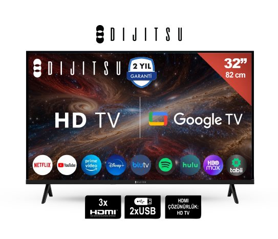 32 İNÇ HD GOOGLE TV DG27000