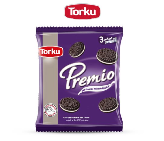Süt Kremalı Kakaolu Bisküvi Premio