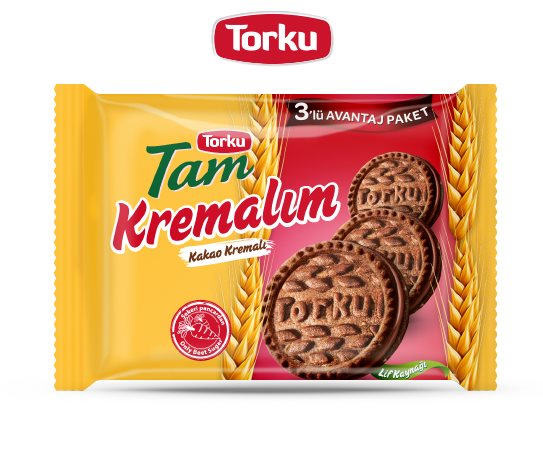 Kakao Kremalı Bisküvi Tam Kremalım