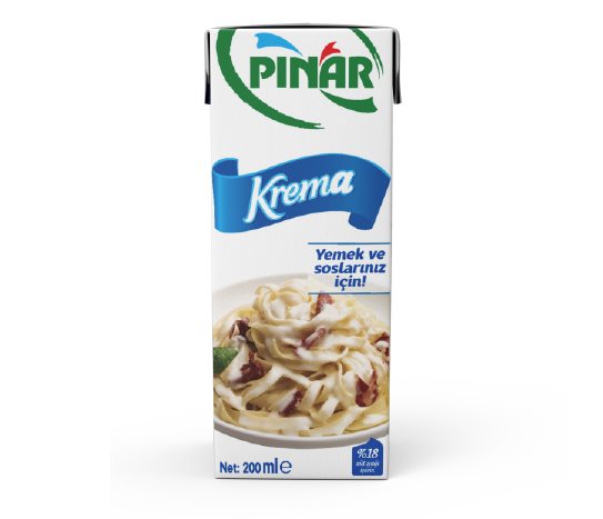 %18 Yağlı Krema