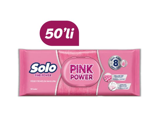 Yüzey Temizlik Havlusu Pink Power