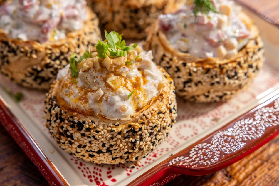 Milföyden Simit Çanaklar