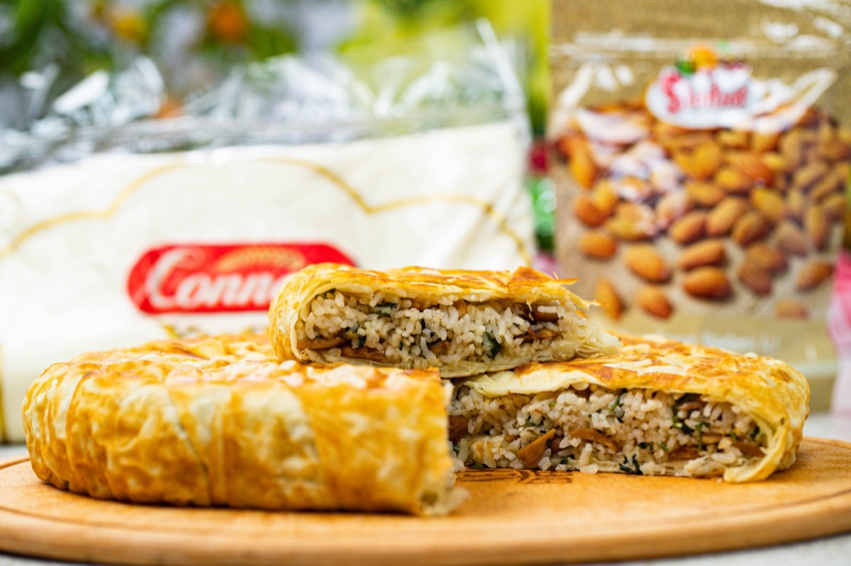 Yufkadan Perde Pilavı