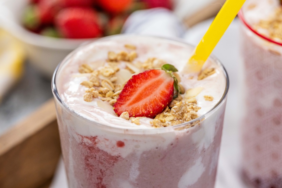 Çilekli Smoothie
