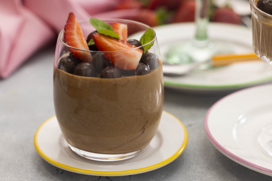 Kahveli Çikolatalı Mousse