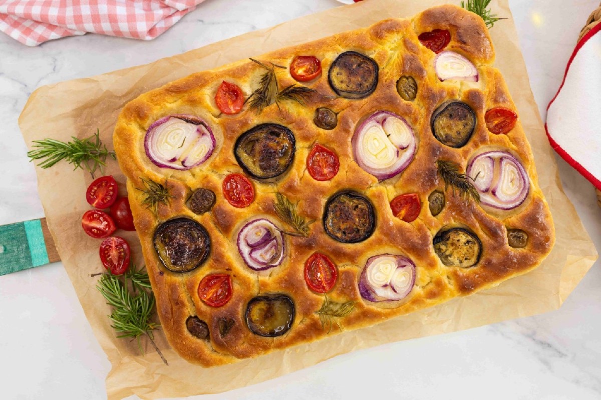 Patlıcanlı Focaccio